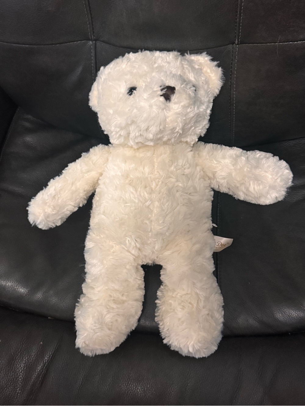 Dan Dee Collector's Choice White Teddy Bear Stuffed Animal Plush Toy